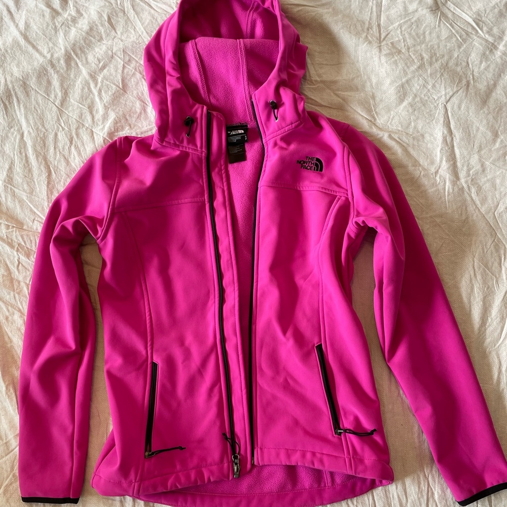 North Face pink jacket